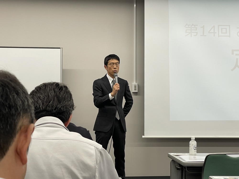 桝徳の星野さんのご挨拶