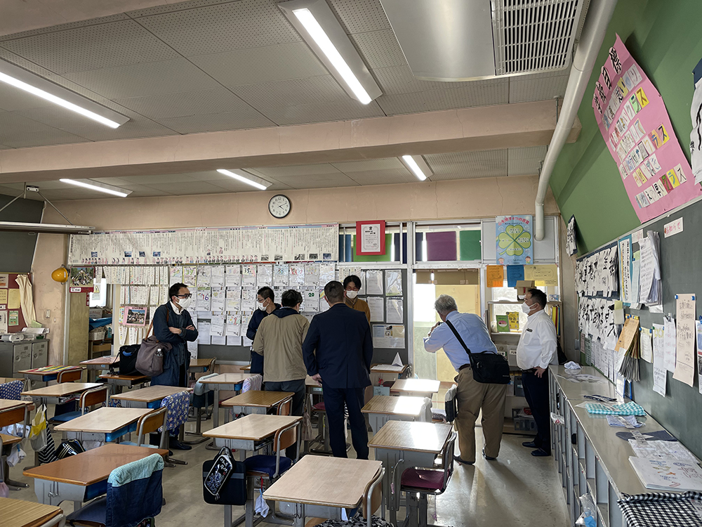 芝川小学校断熱改修ワークショップ