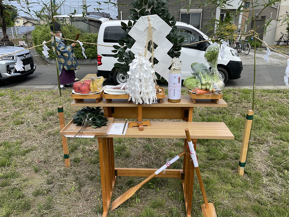 小堤の家 川越市 新築事例 地鎮祭