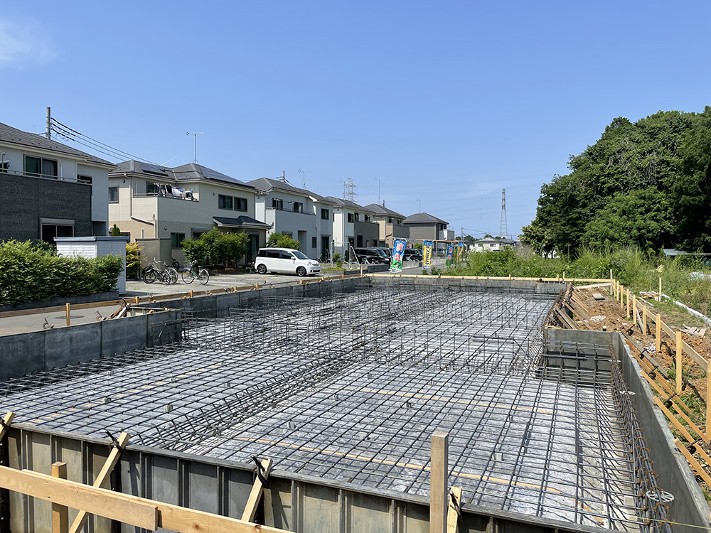 小堤の家 川越市 新築事例 配筋検査