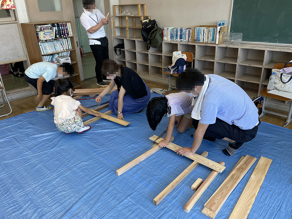 日進公民館 木工教室お手伝い