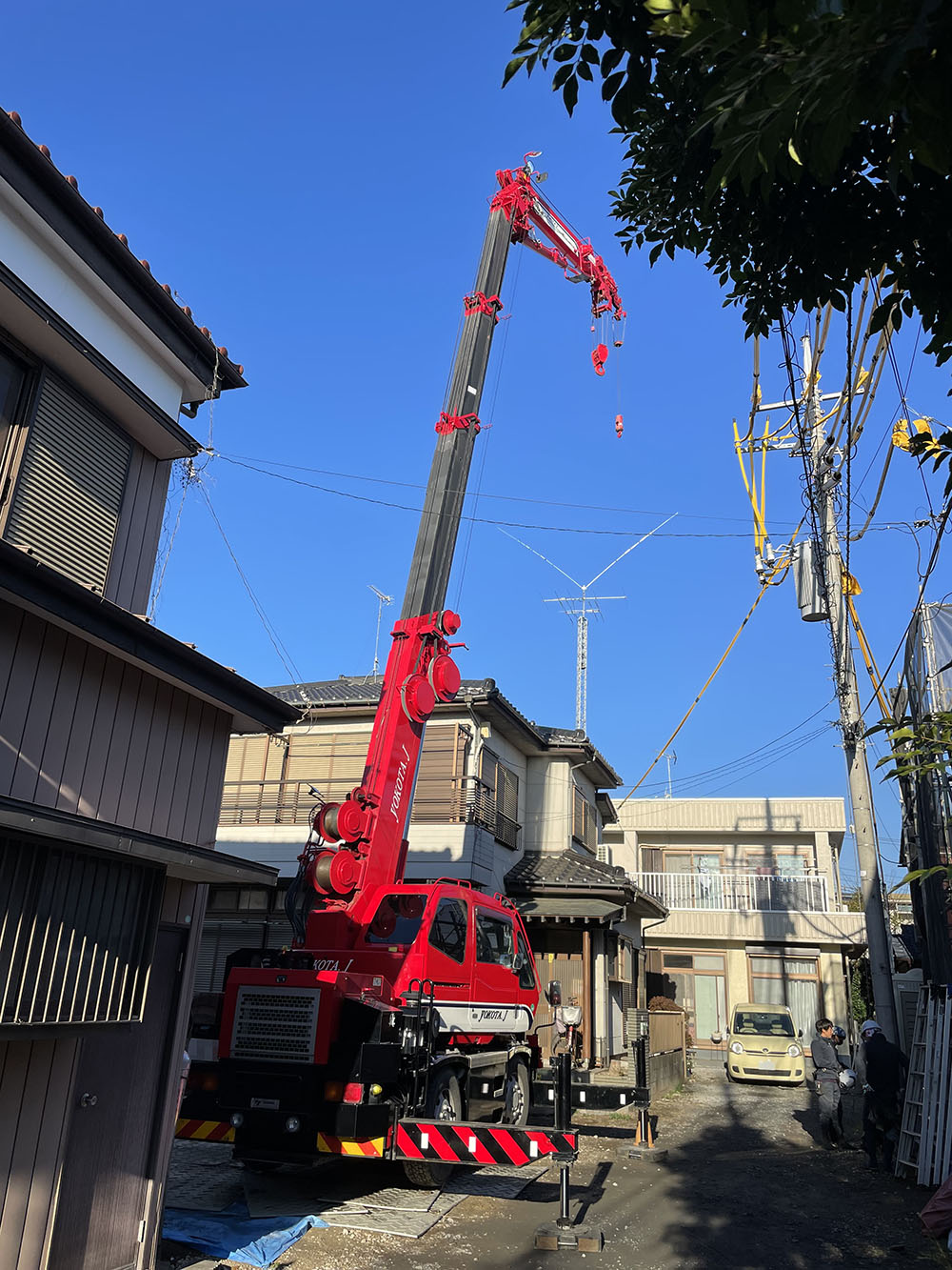 本郷町の家 さいたま市 新築事例 上棟