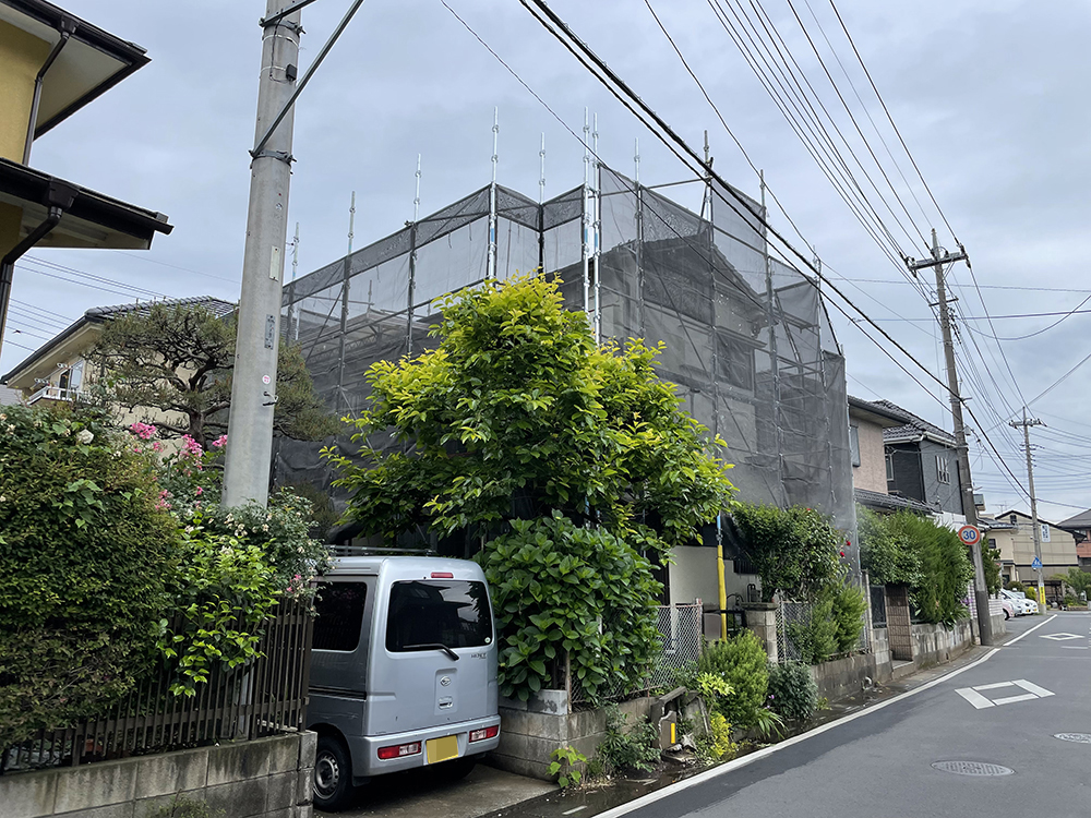 堀崎町の家 さいたま市 外部工事