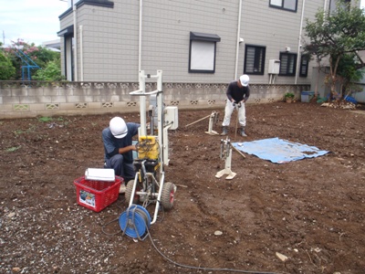 地盤の確認は大切です