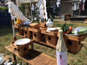 地鎮祭でした